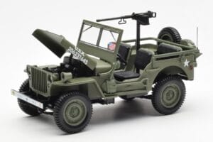Jeep Willys MB US Army D-Day 1944 Norev 1:18 189016 Kov – obrázek 2 z 10