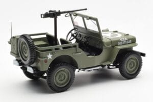 Jeep Willys MB US Army D-Day 1944 Norev 1:18 189016 Kov – obrázek 3 z 10