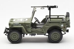 Jeep Willys MB US Army D-Day 1944 Norev 1:18 189016 Kov – obrázek 4 z 10