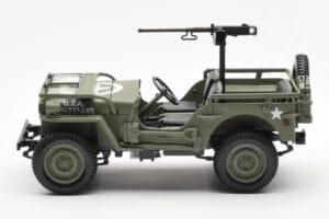 Jeep Willys MB US Army D-Day 1944 Norev 1:18 189016 Kov – obrázek 5 z 10