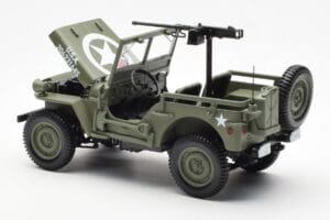 Jeep Willys MB US Army D-Day 1944 Norev 1:18 189016 Kov – obrázek 7 z 10