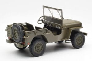 Jeep Willys USA UT Models 1:18 180149000 Kov – obrázek 2 z 6