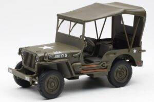 Jeep Willys S Plachtou UT Models 1:18