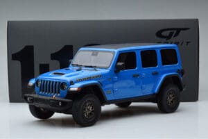 Jeep Wrangler Rubicon 392 Modrý GT Spirit 1:18 GT371 Pryskyřice – obrázek 6 z 6
