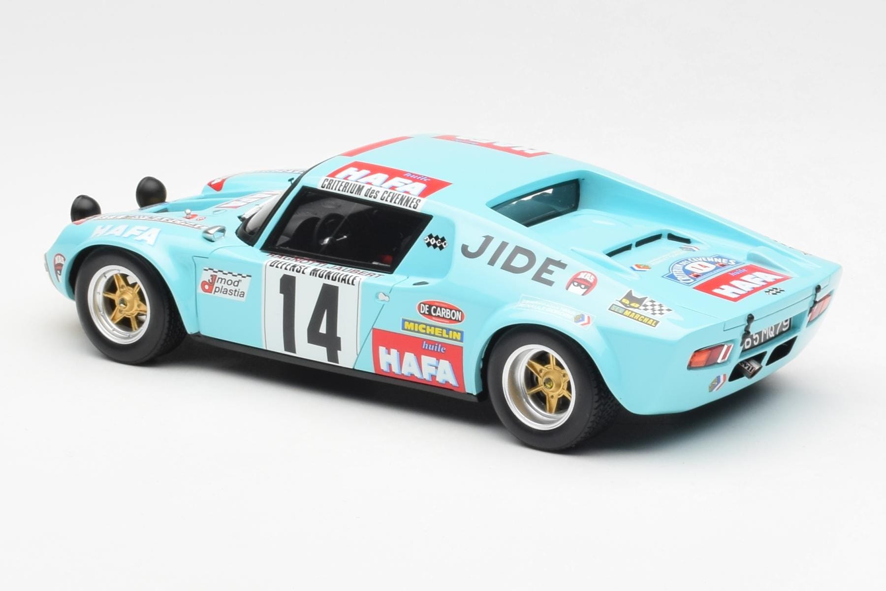 Jide 1600S Gr.4 #14 J. Ragnotti / Jaubert Criterium des Cevennes 1972 Otto 1:18 OT287 Pryskyřice – obrázek 5 z 6