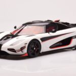 Koenigsegg Agera RS Arctic Bílý GT Spirit 1:18