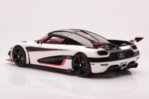 Koenigsegg Agera RS Arctic Bílý GT Spirit 1:18 GT877 Pryskyřice – obrázek 5 z 6