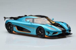 Koenigsegg Agera RSR Modrý GT Spirit 1:18 GT390 Pryskyřice – obrázek 4 z 9