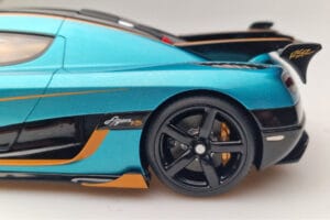 Koenigsegg Agera RSR Modrý GT Spirit 1:18 GT390 Pryskyřice – obrázek 6 z 9