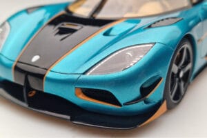 Koenigsegg Agera RSR Modrý GT Spirit 1:18 GT390 Pryskyřice – obrázek 7 z 9