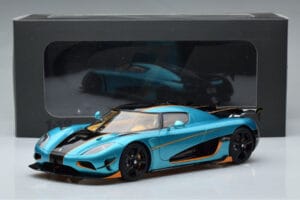 Koenigsegg Agera RSR Modrý GT Spirit 1:18 GT390 Pryskyřice – obrázek 9 z 9
