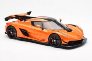 Koenigsegg Jesko Attack Tang Oranžový GT Spirit 1:18 GT898 Pryskyřice – obrázek 4 z 6