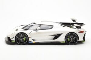 Koenigsegg Jesko Attack Bílý GT Spirit 1:18 GT389 Pryskyřice – obrázek 3 z 6