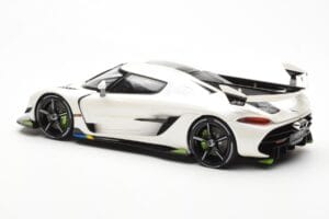 Koenigsegg Jesko Attack Bílý GT Spirit 1:18 GT389 Pryskyřice – obrázek 5 z 6