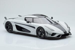 Koenigsegg Regera Šedý Asia Exclusive GT Spirit 1:18 CLDC026 Pryskyřice – obrázek 3 z 5