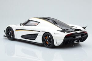 Koenigsegg Regera Bílý GT Spirit 1:18 GT391 Pryskyřice – obrázek 4 z 5