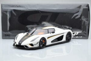 Koenigsegg Regera Bílý GT Spirit 1:18 GT391 Pryskyřice – obrázek 5 z 5