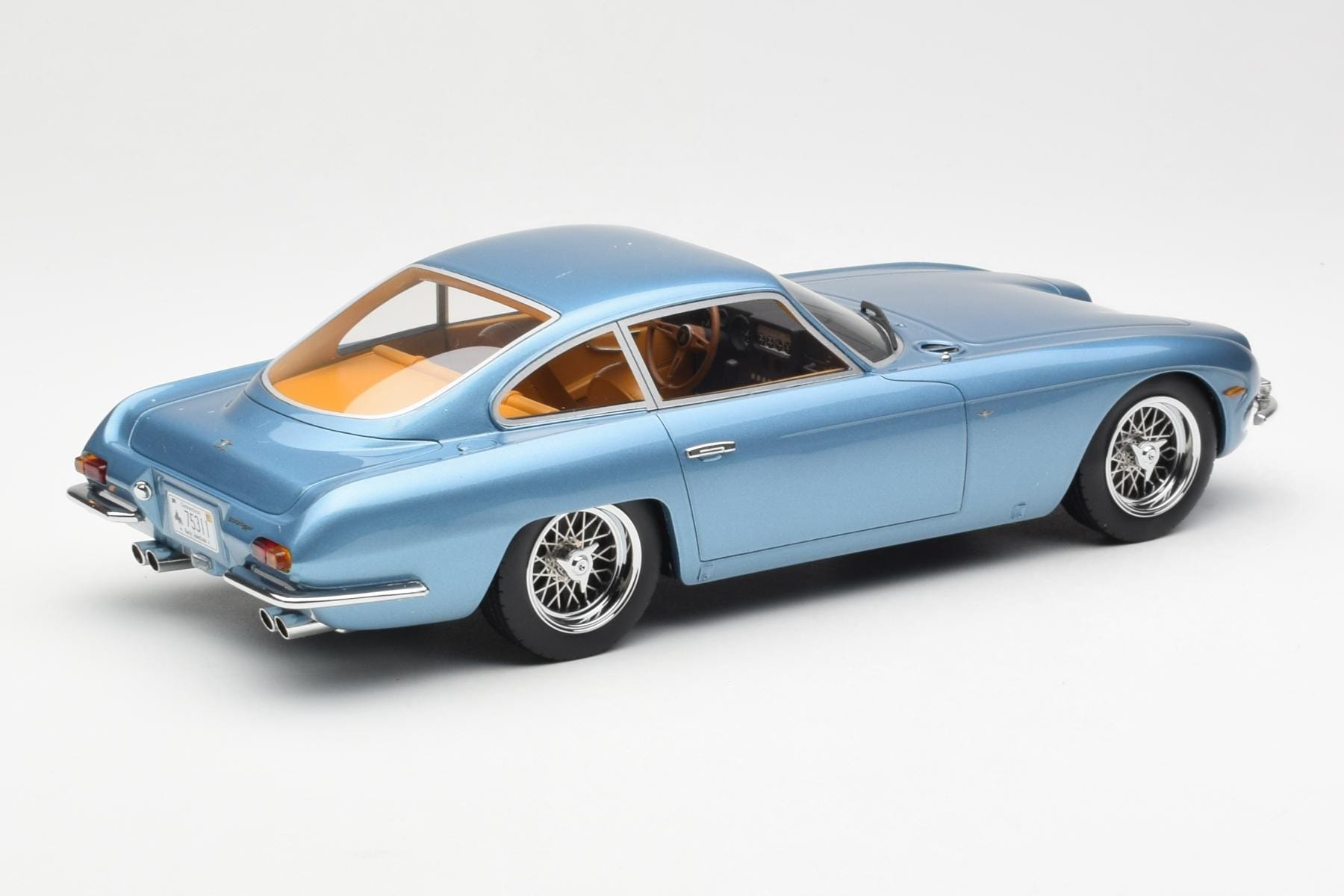 Lamborghini 350 GT Světle Modrá Metalická CMR 1:18 CMR002 Kov – obrázek 2 z 6
