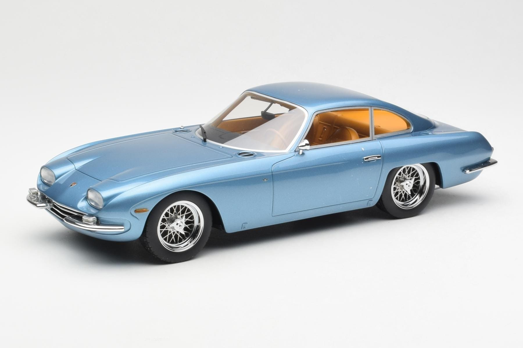 Lamborghini 350 GT Světle Modrá Metalická CMR 1:18 CMR002 Kov