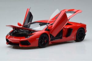 Lamborghini Aventador LP700-4 Andromeda Červený AUTOart 1:18 74669 Kov – obrázek 2 z 10