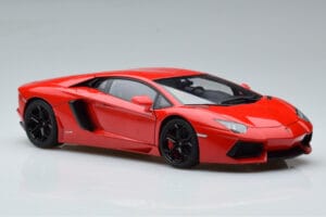 Lamborghini Aventador LP700-4 Andromeda Červený AUTOart 1:18 74669 Kov – obrázek 6 z 10