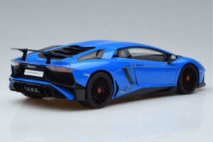 Lamborghini Aventador LP750-4 SV Modrý AUTOart 1:18 74559 Kompozit – obrázek 3 z 8