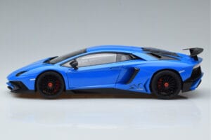 Lamborghini Aventador LP750-4 SV Modrý AUTOart 1:18 74559 Kompozit – obrázek 4 z 8