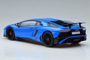 Lamborghini Aventador LP750-4 SV Modrý AUTOart 1:18 74559 Kompozit – obrázek 6 z 8