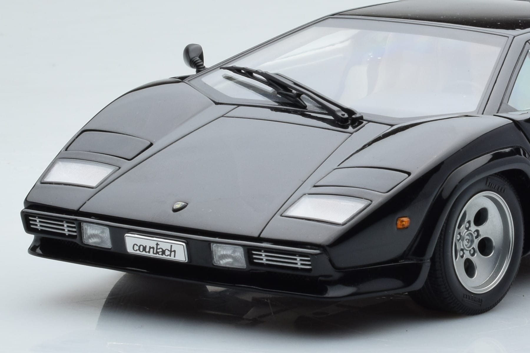 Lamborghini Countach LP5000S Černý AUTOart 1:18 74533 Kov – obrázek 9 z 10