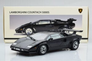 Lamborghini Countach LP5000S Černý AUTOart 1:18 74533 Kov – obrázek 10 z 10