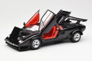 Lamborghini Countach LP 5000 Quattrovalvole Černý Kyosho 1:18 08320BK Kov – obrázek 2 z 8