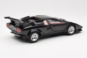 Lamborghini Countach LP 5000 Quattrovalvole Černý Kyosho 1:18 08320BK Kov – obrázek 3 z 8