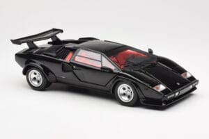Lamborghini Countach LP 5000 Quattrovalvole Černý Kyosho 1:18 08320BK Kov – obrázek 6 z 8