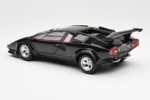 Lamborghini Countach LP 5000 Quattrovalvole Černý Kyosho 1:18 08320BK Kov – obrázek 7 z 8
