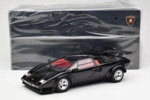 Lamborghini Countach LP 5000 Quattrovalvole Černý Kyosho 1:18 08320BK Kov – obrázek 8 z 8