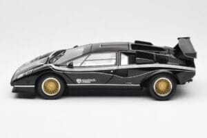 Lamborghini Countach LP 500R Černý Kyosho 1:18 08320C Kov – obrázek 4 z 8