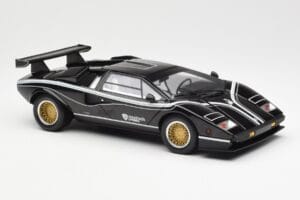 Lamborghini Countach LP 500R Černý Kyosho 1:18 08320C Kov – obrázek 6 z 8