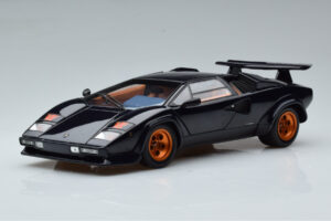 Lamborghini Countach LP500S Walter Wolf Tmavě Modrý Kyosho 1:18