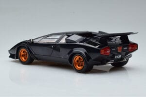 Lamborghini Countach LP500S Walter Wolf Tmavě Modrý Kyosho 1:18 08320D Kov – obrázek 7 z 11