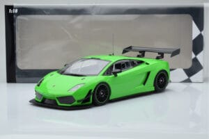 Lamborghini Gallardo LP600+ GT3 Zelený Minichamps 1:18 151111101 Kov – obrázek 6 z 6