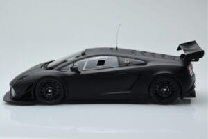 Lamborghini Gallardo LP600+ GT3 Matná Černá Minichamps 1:18 151111100 Kov – obrázek 3 z 6