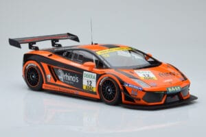 Lamborghini Gallardo LP600+ GT3 Rhinos Leipert Motorsport #12 A. Petrishin / D. Leiper ADAC GT Masters 2011 Minichamps 1:18 1 – obrázek 4 z 6