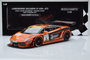 Lamborghini Gallardo LP600+ GT3 Rhinos Leipert Motorsport #12 A. Petrishin / D. Leiper ADAC GT Masters 2011 Minichamps 1:18 1 – obrázek 6 z 6