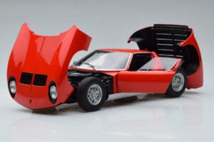 Lamborghini Miura SV Červený AUTOart 1:18 74543 Kov – obrázek 2 z 8