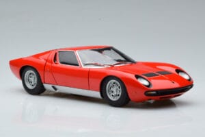Lamborghini Miura SV Červený AUTOart 1:18 74543 Kov – obrázek 6 z 8