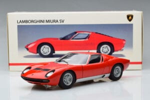 Lamborghini Miura SV Červený AUTOart 1:18 74543 Kov – obrázek 8 z 8