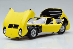 Lamborghini Miura SV Žlutý Kyosho 1:18 08317Y Kov – obrázek 2 z 11