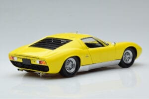 Lamborghini Miura SV Žlutý Kyosho 1:18 08317Y Kov – obrázek 3 z 11
