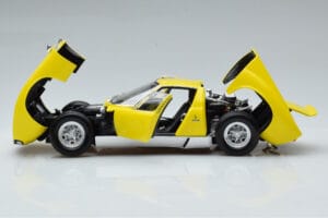 Lamborghini Miura SV Žlutý Kyosho 1:18 08317Y Kov – obrázek 4 z 11