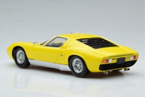 Lamborghini Miura SV Žlutý Kyosho 1:18 08317Y Kov – obrázek 7 z 11
